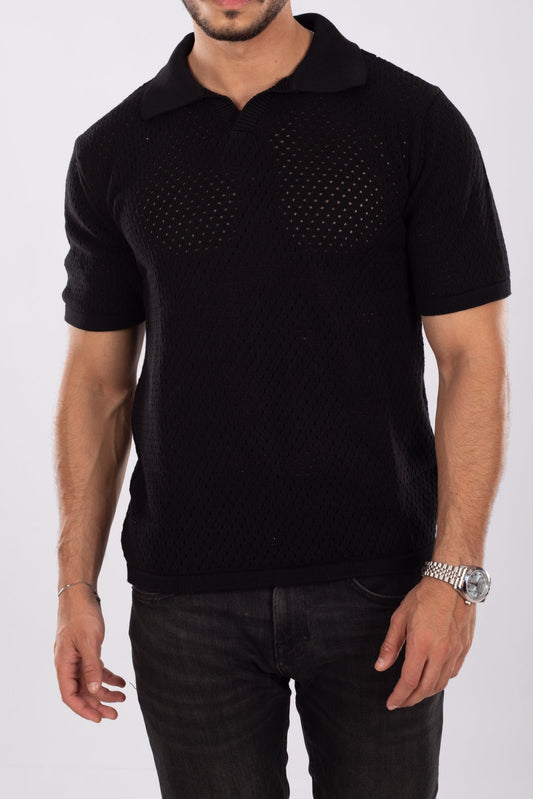 Black Eyeknit Polo shirt