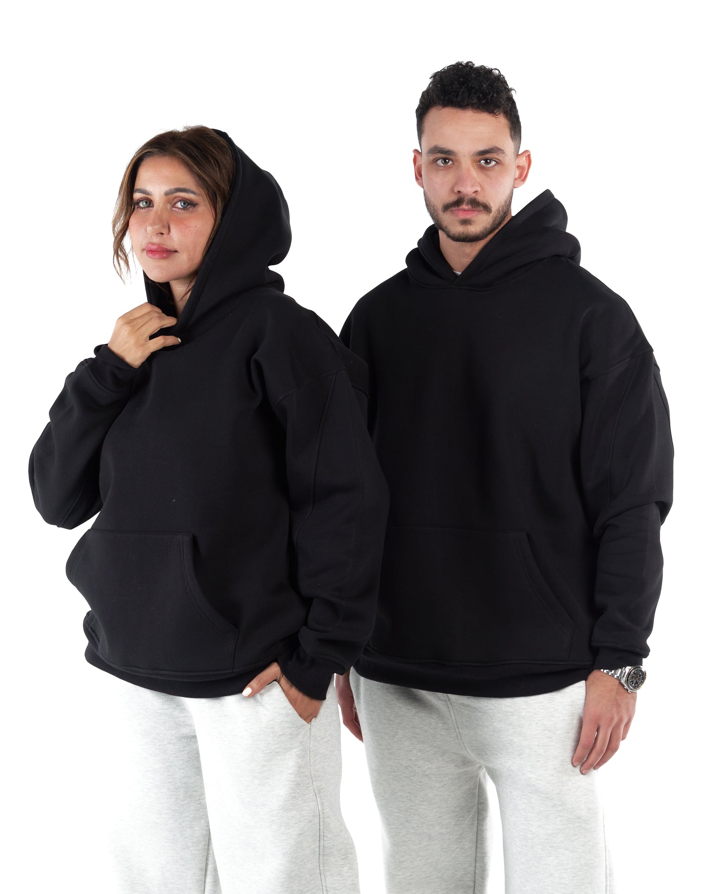 Black Oversized-Hoodie